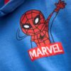 Blue/Red Spider-Man Zip Through 100% Cotton Hoodie