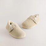 Tan Brown Leather Clog Shoes