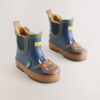 Navy Gruffalo Warm Lined Ankle Wellies