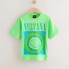 Green Nirvana Band T-Shirt