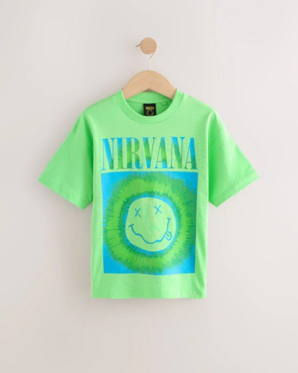 Green Nirvana Band T-Shirt