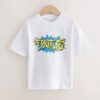White Fortnite Print Short Sleeved T-Shirt