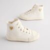 White Standard Fit (F) High Top