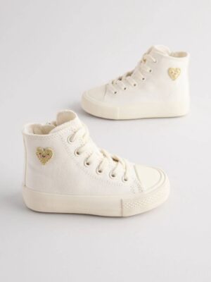 White Standard Fit (F) High Top