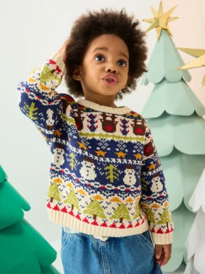 Multi Knitted Christmas Jumper