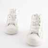 Butterfly Glitter Lace-Up High Top Trainers