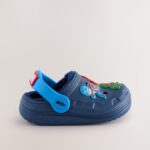 Navy Marvel Slipper Clogs