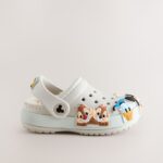 Neutral Mickey Warm Lined Slippers Clogs