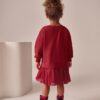 Red Bow Sweat Party Dress