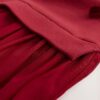 Red Bow Sweat Party Dress