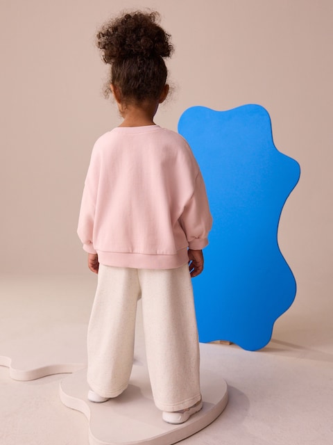 Pink Peppa Pig & Evie Pig Crew Neck Sweatshirt