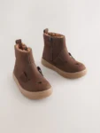 Brown Chocolate Bear Chelsea Boots