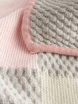 Pink Patchwork 100% Cotton Baby Blanket