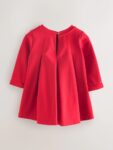 Baker by Ted Baker Red Velvet Bow Ponte Dress
