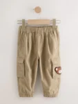 Tan Brown Bear Cargo Trousers
