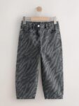 Zebra Barrel Jeans