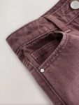 Chocolate Brown Barrel Jeans