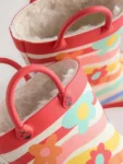 Multi Rainbow Handle Wellies