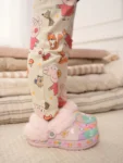Pink Peppa Pig Cosy Lined Slipper Clogs