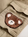 Tan Brown Bear Cargo Trousers