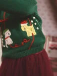 Green Cath Kidston Christmas Jumper