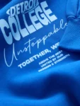 Cobalt Blue Slogan Sweatshirt