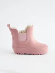 Pink Glitter Chelsea Wellies