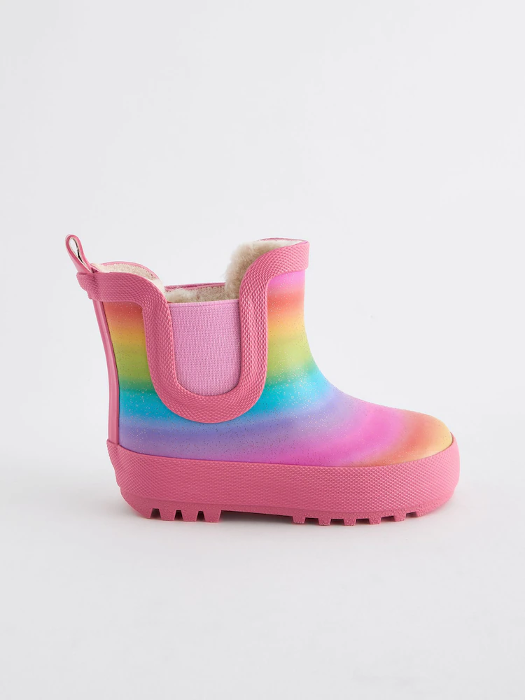Multi Rainbow Chelsea Wellies