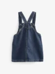 Indigo Blue Denim Pinafore Dress