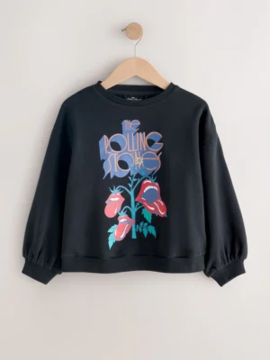 Black Rolling Stones Sweatshirt