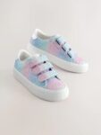 Rainbow Glitter Standard Fit (F) Chunky Trainers With Touch Fastening