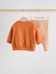 Little Pumpkin Baby Sweatshirt and Leggings Set