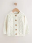 Chunky Knit Bobble Cardigan