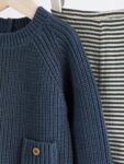 Blue Baby Knitted Jumper and Leggings Set