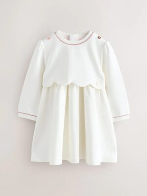 Baker by Ted Baker Scallop Ponte Dress