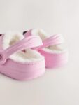 Pink Heart Slipper Clogs