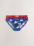 Red/Blue Emergency Vehicles Cotton Briefs 7 Pack