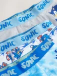 Blue Sonic Boxers 3 Pack