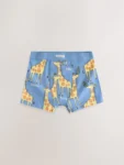 Safari Animals Soft Waistband Trunks 5 Pack