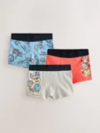Red/Blue Trunks 3 Pack
