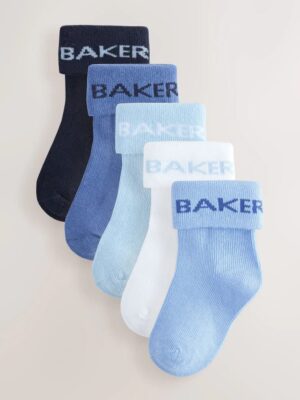 Baker by Ted Baker Baby Socks 5 Pack
