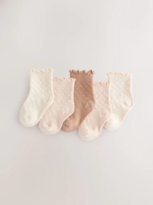 Neutral Baby Socks 5 Pack