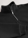 Zip Neck Sweatshirt