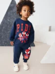 Navy Spidey Crew Sweatshirt and Joggers Set