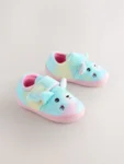 Multi Rainbow Cat Cupsole Slippers