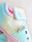 Multi Rainbow Cat Cupsole Slippers