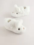 White Cupsole Slippers