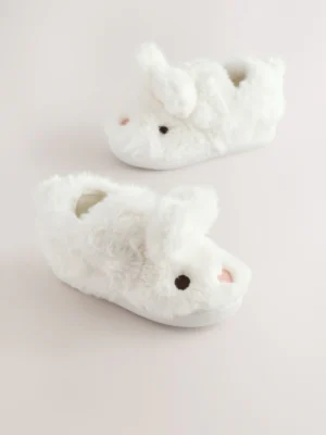 White Cupsole Slippers