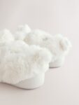 White Cupsole Slippers