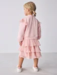 Baker by Ted Baker Pink Frill Skirted Mockable Dress
